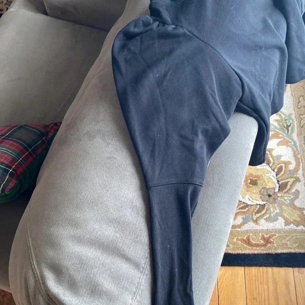 Puff sleeve sweatshirt - Picture 2 of 4